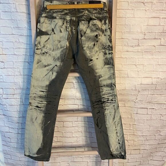 💝 3/$75 GS-115 Distressed Youth Gray Denim Pants - Picture 6 of 11